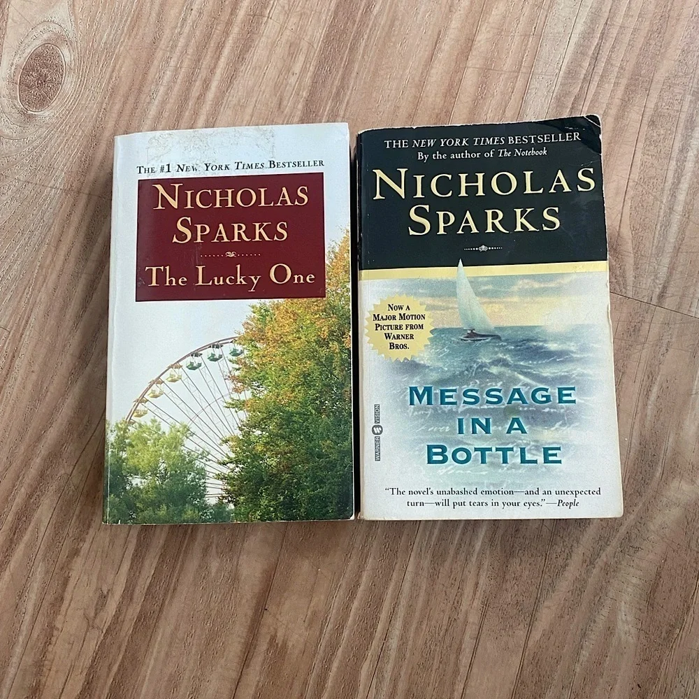 Bundle of Three Nicholas Sparks Books - Picture 2 of 8